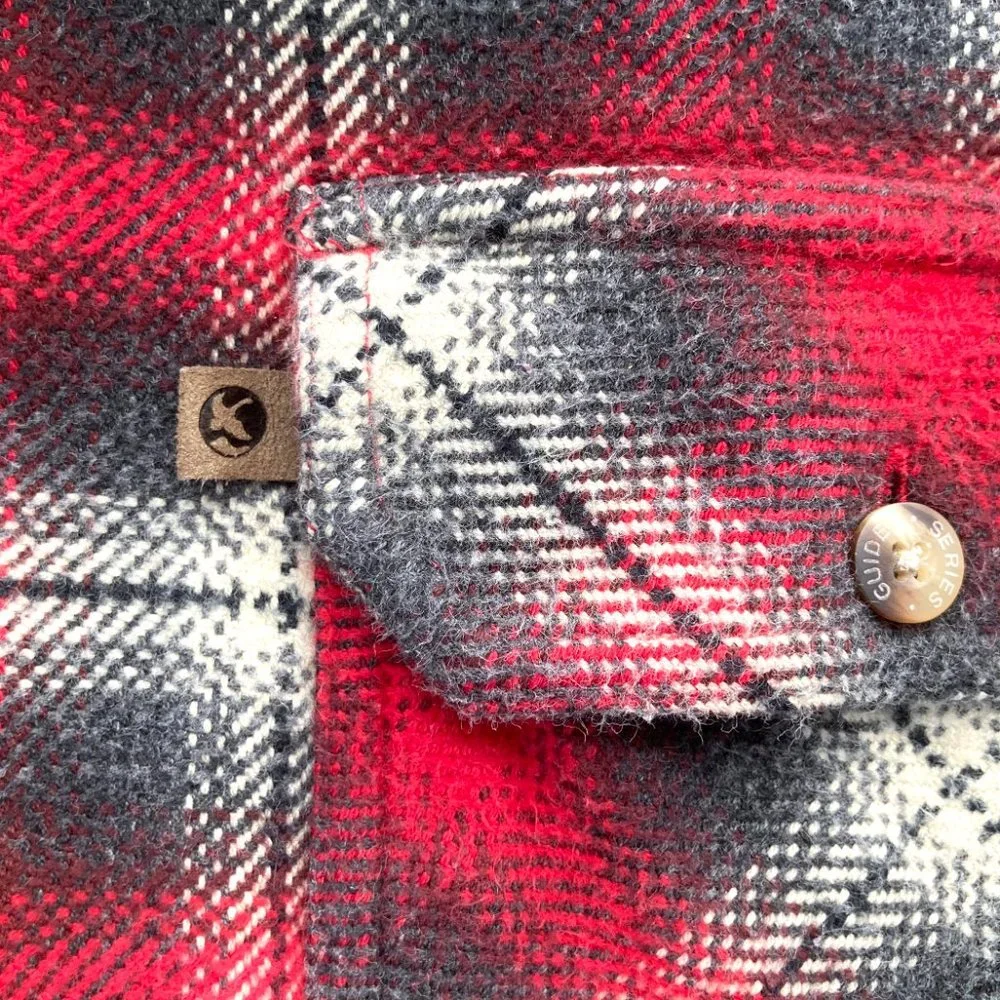 Guide Series Plaid Cotton Flannel Shirt Shacket - Picture 6 of 12